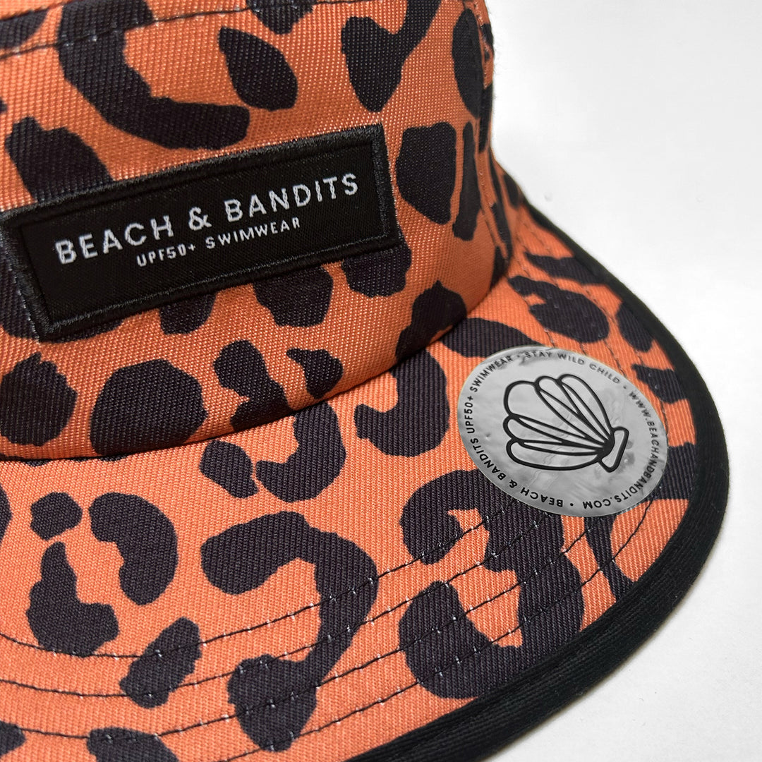 REVERSIBLE CAP 'COCO LEOPARD'