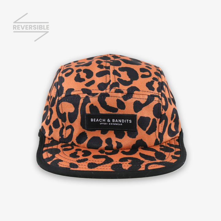 REVERSIBLE CAP 'COCO LEOPARD'