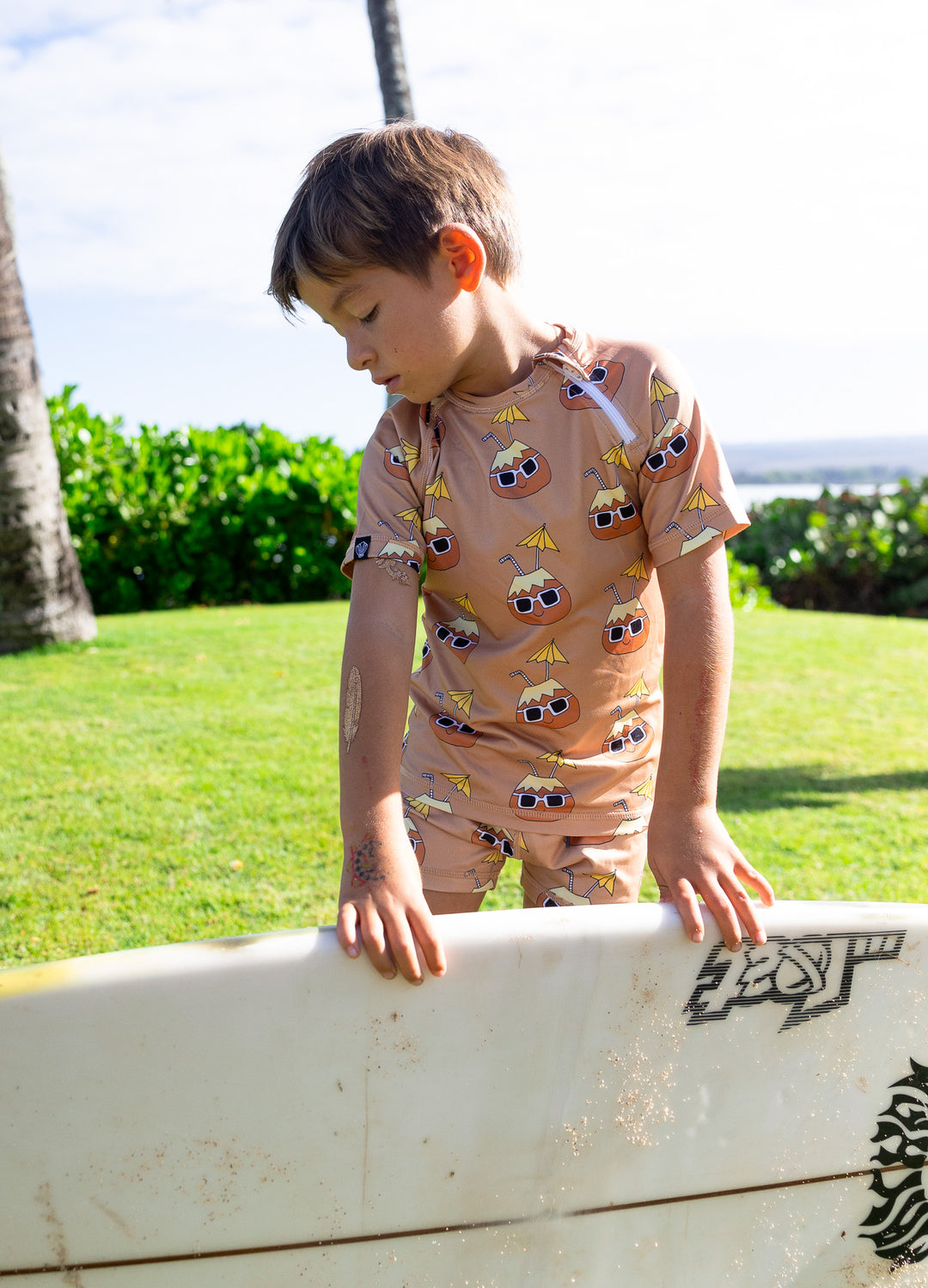 COOL COCONUT SWIMSHORT