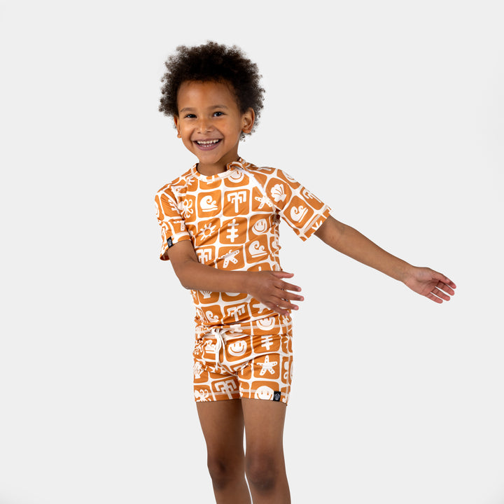 Sea Smiley Golden Tee