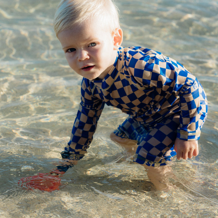 Checkered Summer Baby
