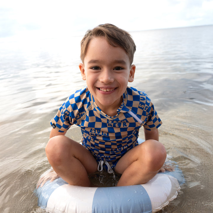 Checkered Summer Swimshort