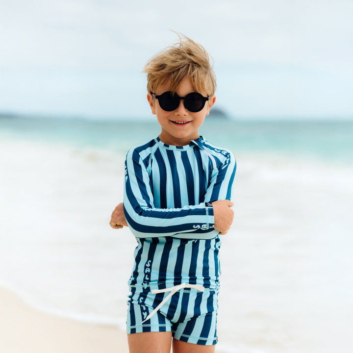 Salty Stripes Long Tee