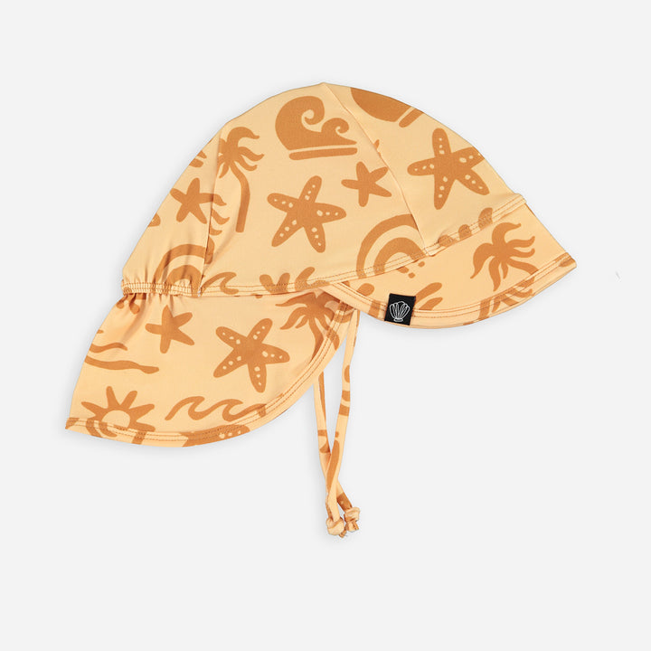 TROPICAL VIBES APRICOT BABY HAT