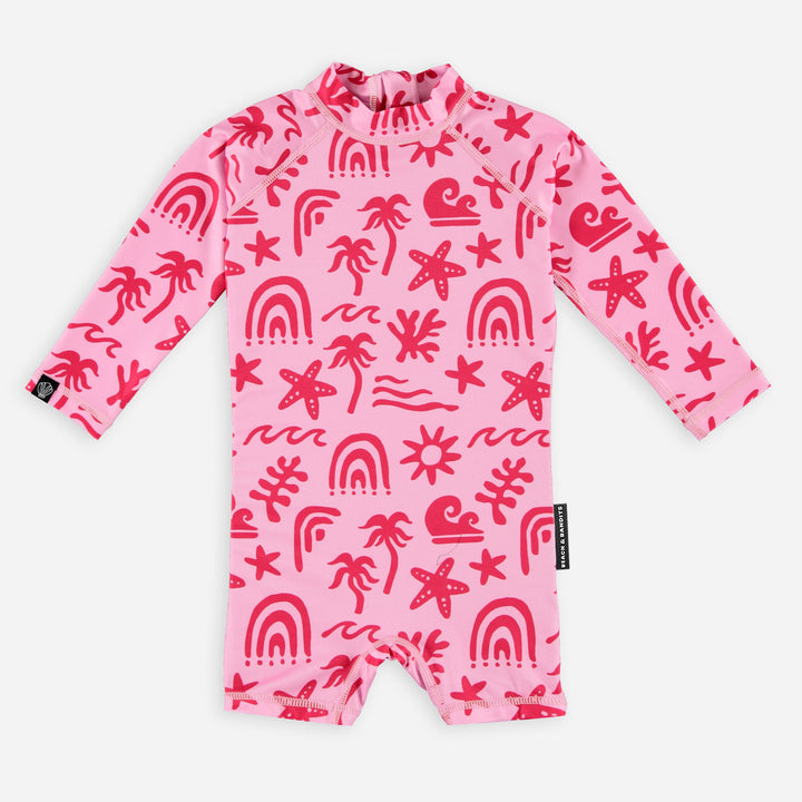 TROPICAL VIBES PINK BABY