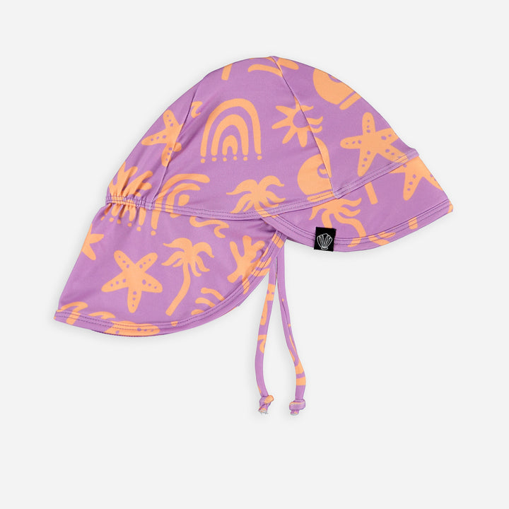 TROPICAL VIBES VIOLET BABY HAT
