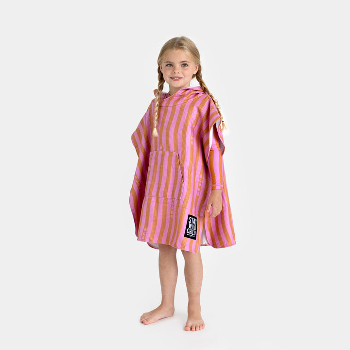 Poncho Aloha Stripes