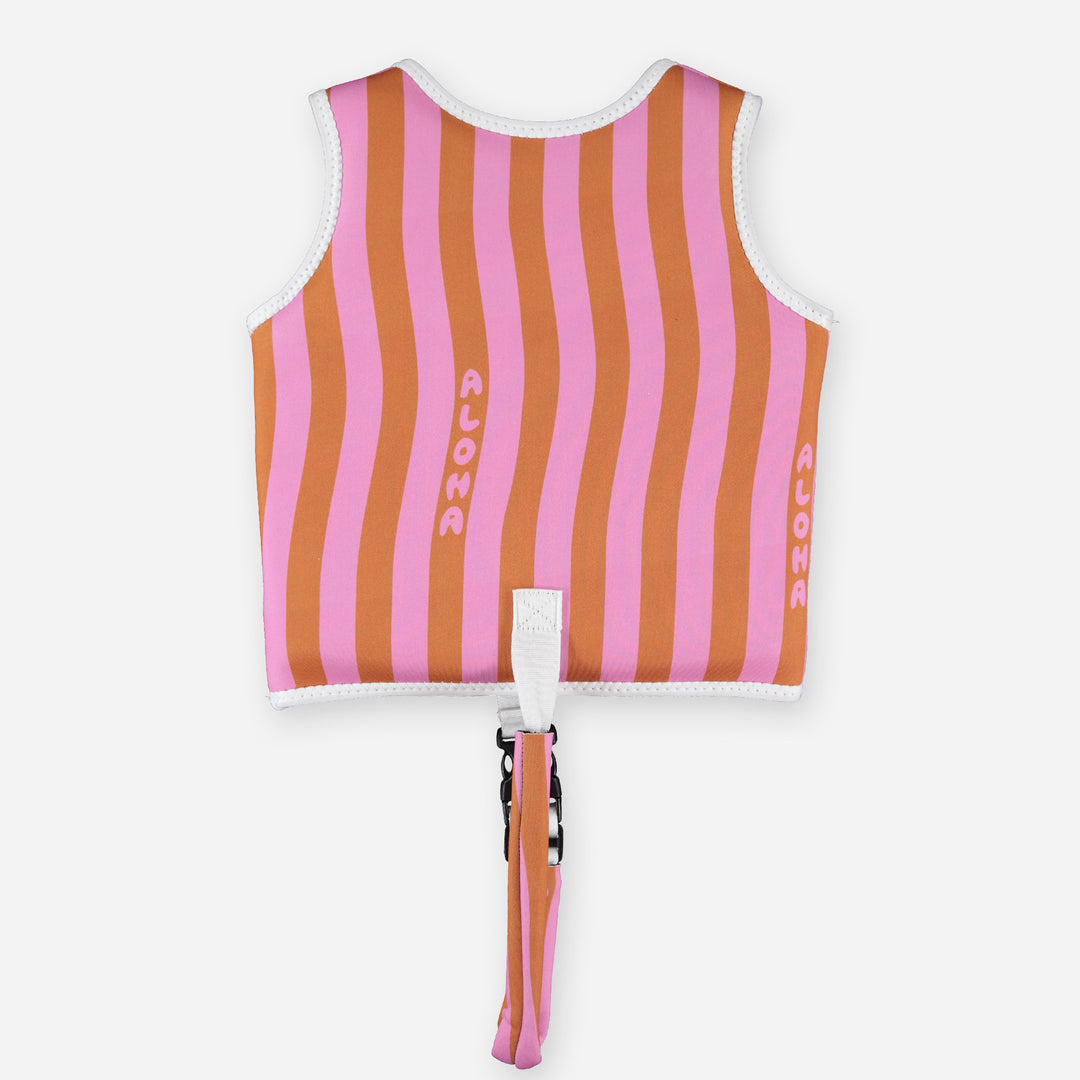 Swim Vest Aloha Stripes