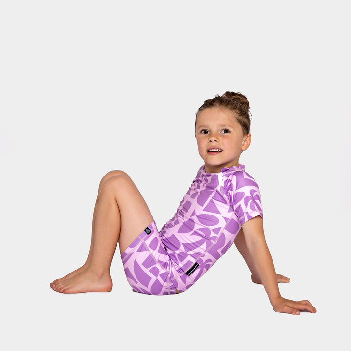Beach Comber Violet Tee