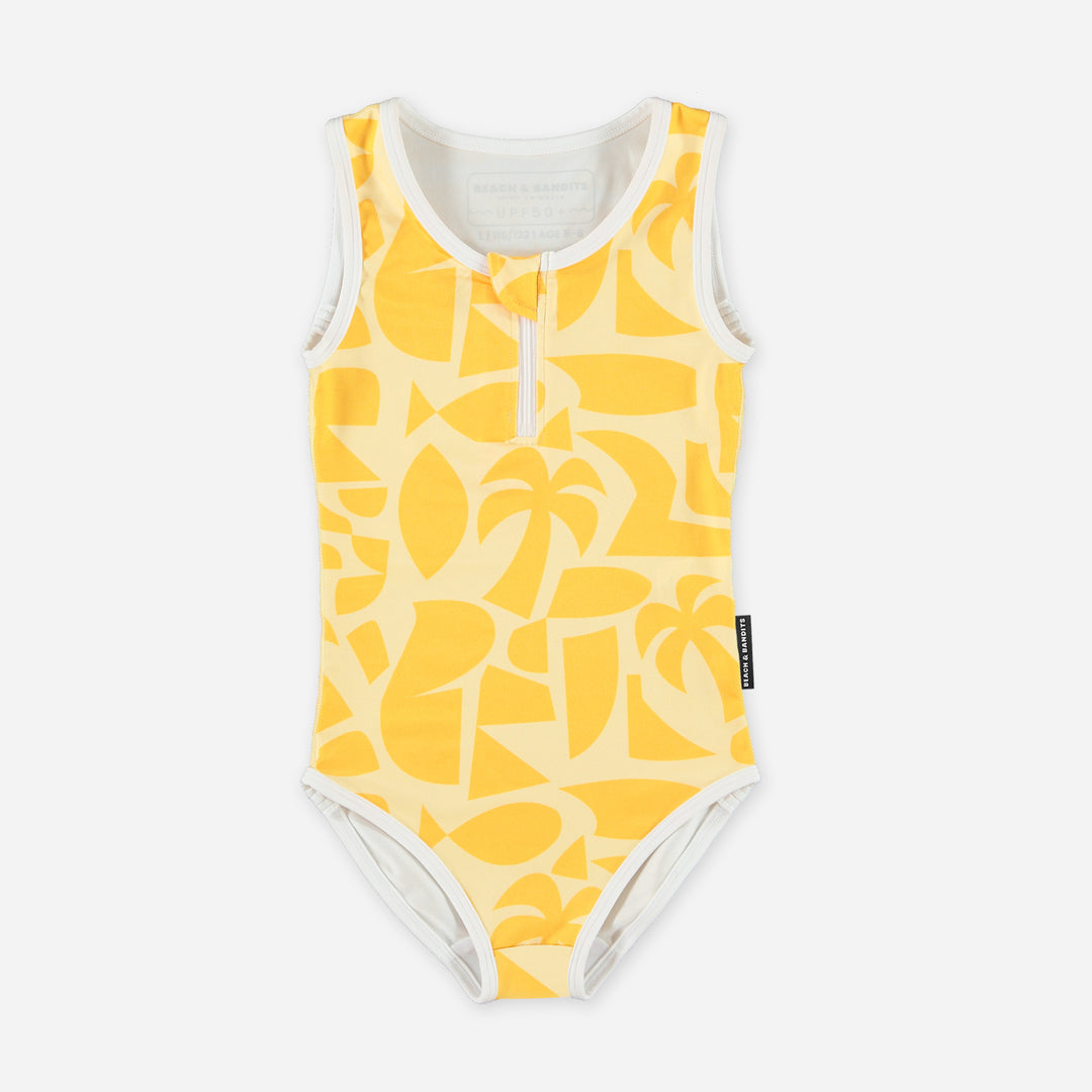Beach Comber Yellow Bathingsuit