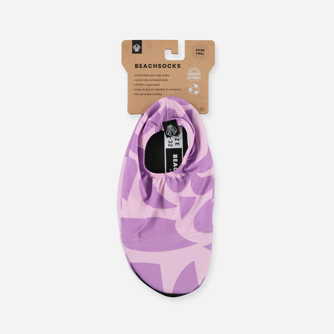 BEACH SOCKS 'BEACH COMBER VIOLET'