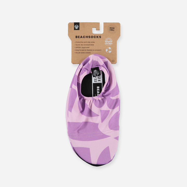 BEACH SOCKS 'BEACH COMBER VIOLET'