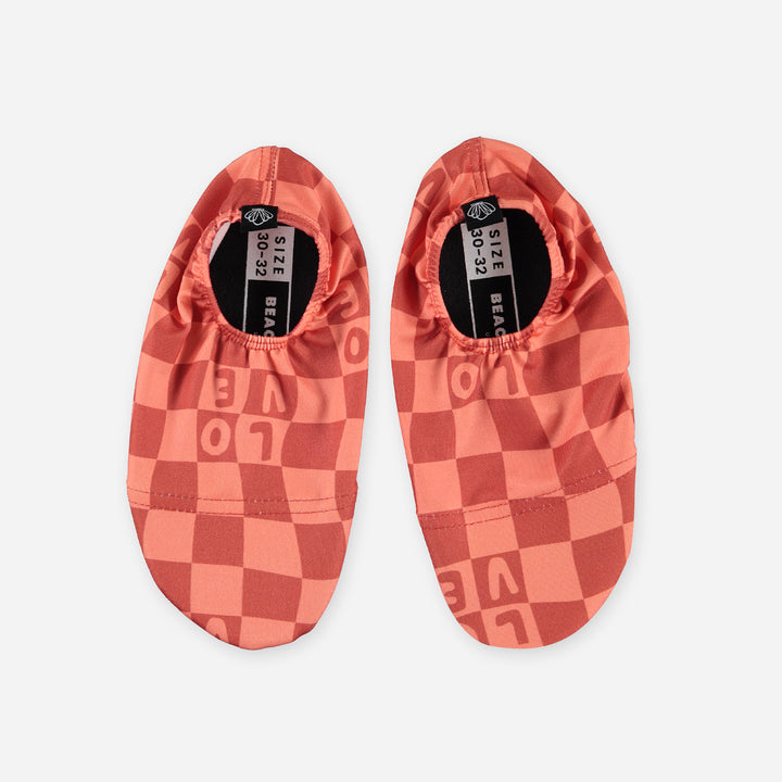 BEACH SOCKS 'CHECKERED LOVE'