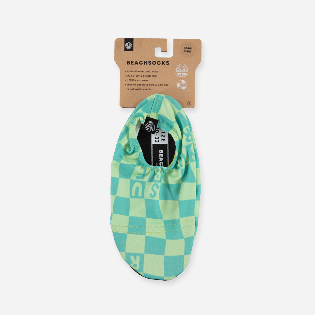 BEACH SOCKS 'CHECKERED SURF'