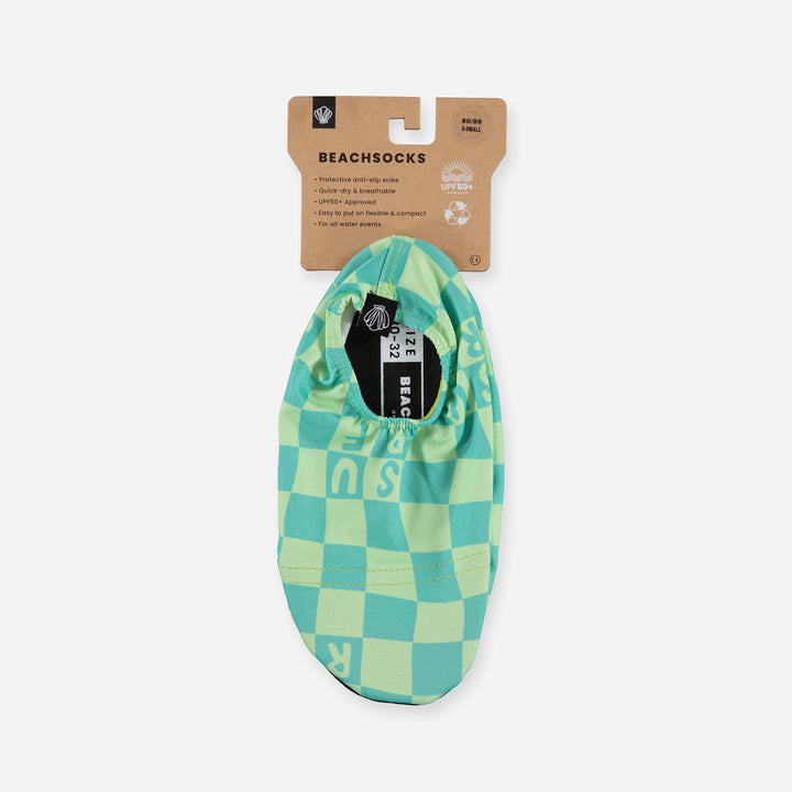 BEACH SOCKS 'CHECKERED SURF'
