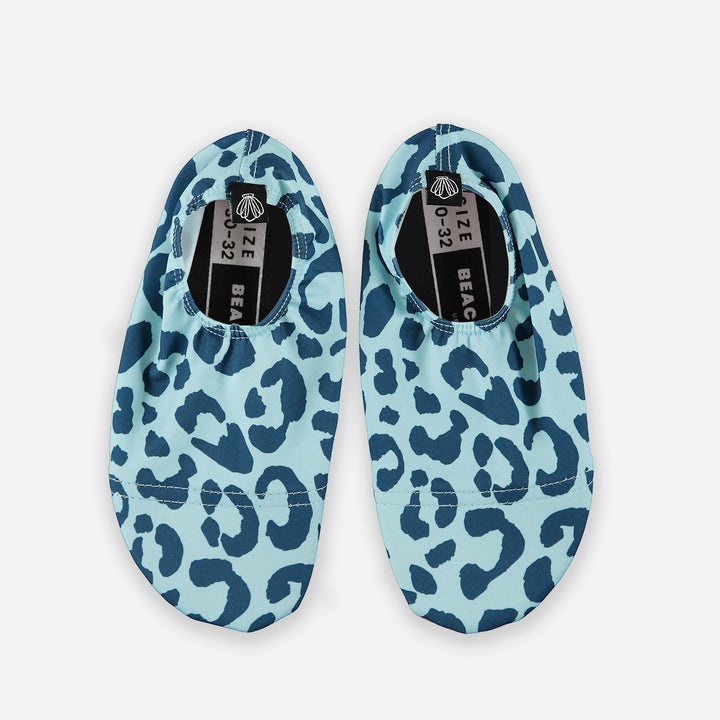 Beach Sock Ocean Leopard