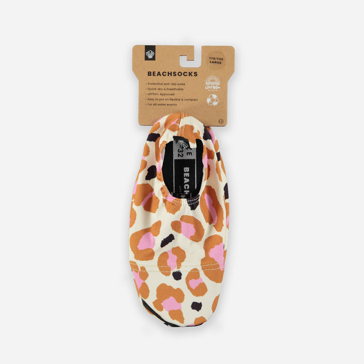 Beach Sock Candy Leopard