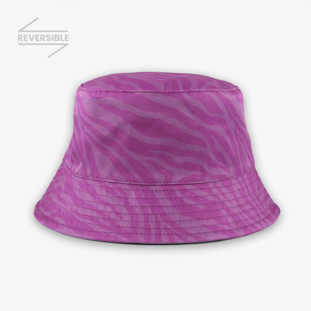 REVERSIBLE BUCKET HAT 'PURPLE SHADE'