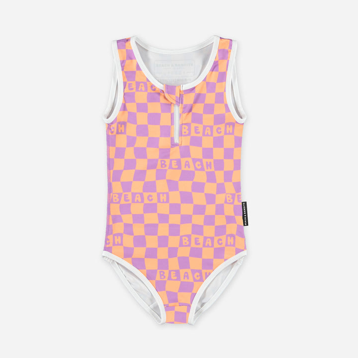 Checkered Beach Bathingsuit