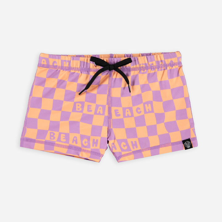 Checkered Beach Swimshort