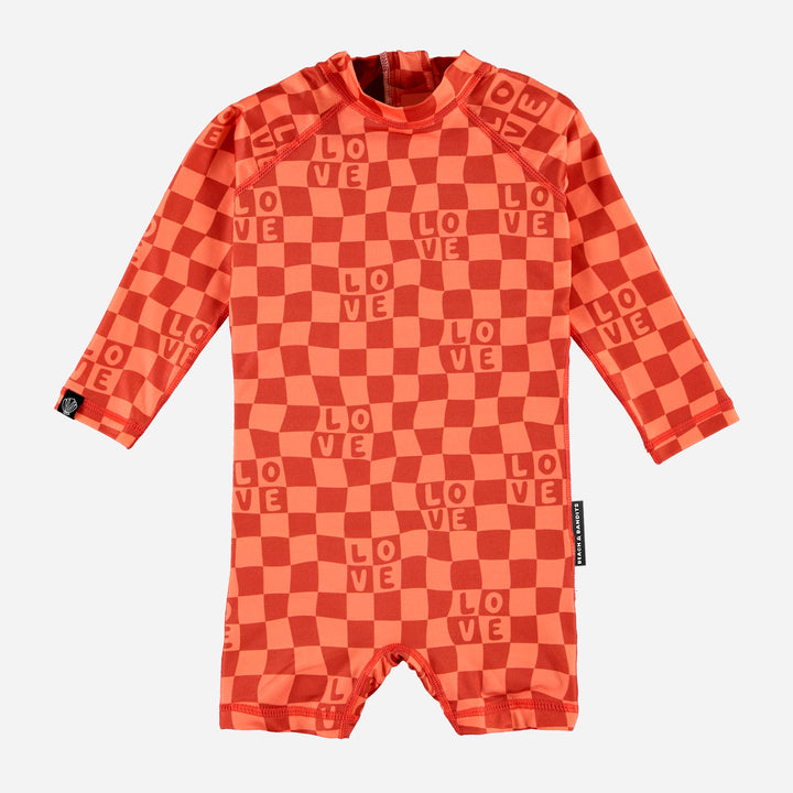 CHECKERED LOVE BABY