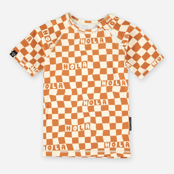 Checkered Hola Tee