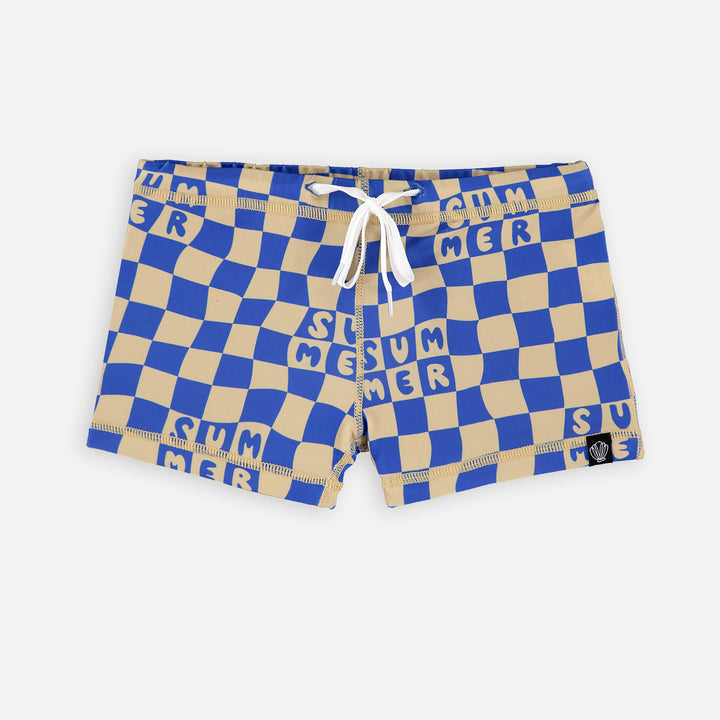 Checkered Summer Swimshort