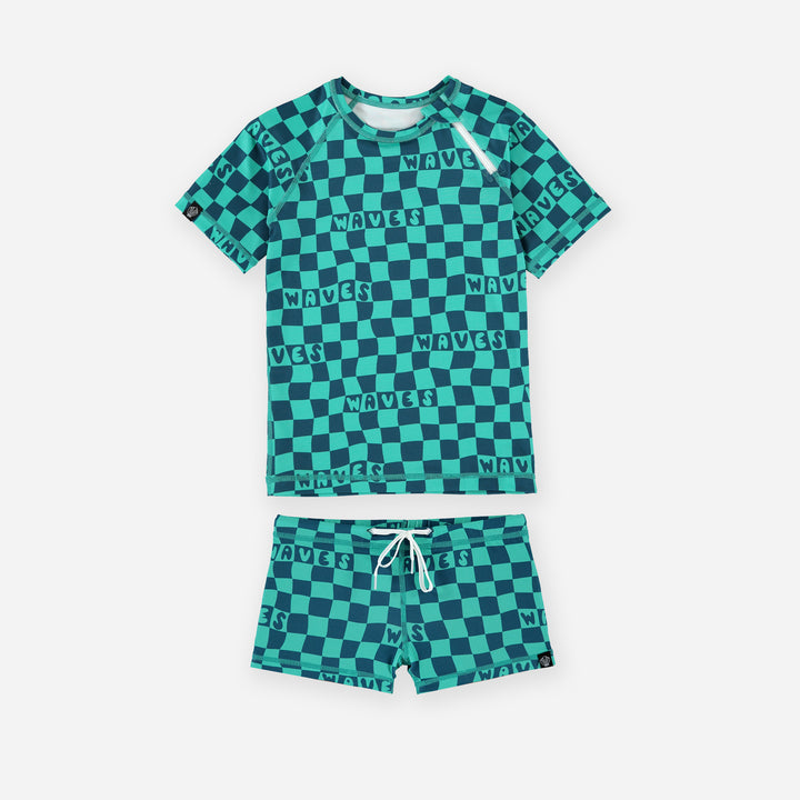 Checkered Waves Set