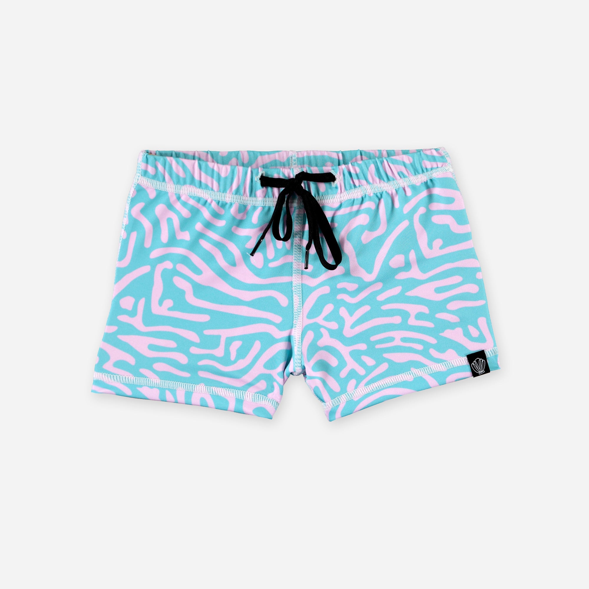 CRAZY CORAL SWIMSHORT