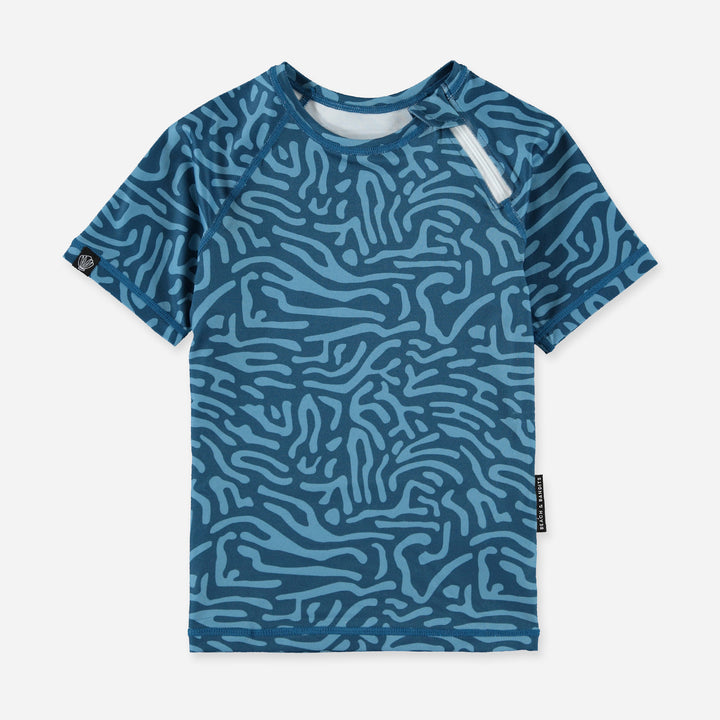 DEEP OCEAN TEE (plastic soup foundation)