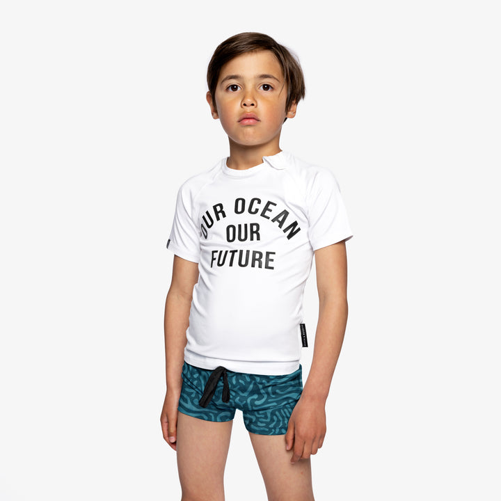 DEEP OCEAN SWIMSHORT  (plastic soup foundation)