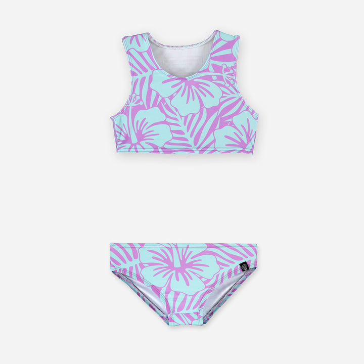 Hibiscus Violet Bikini Set I