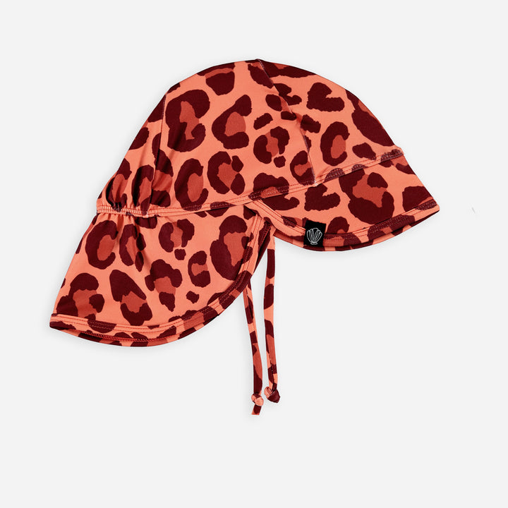 Babymütze mit Leopardenmuster