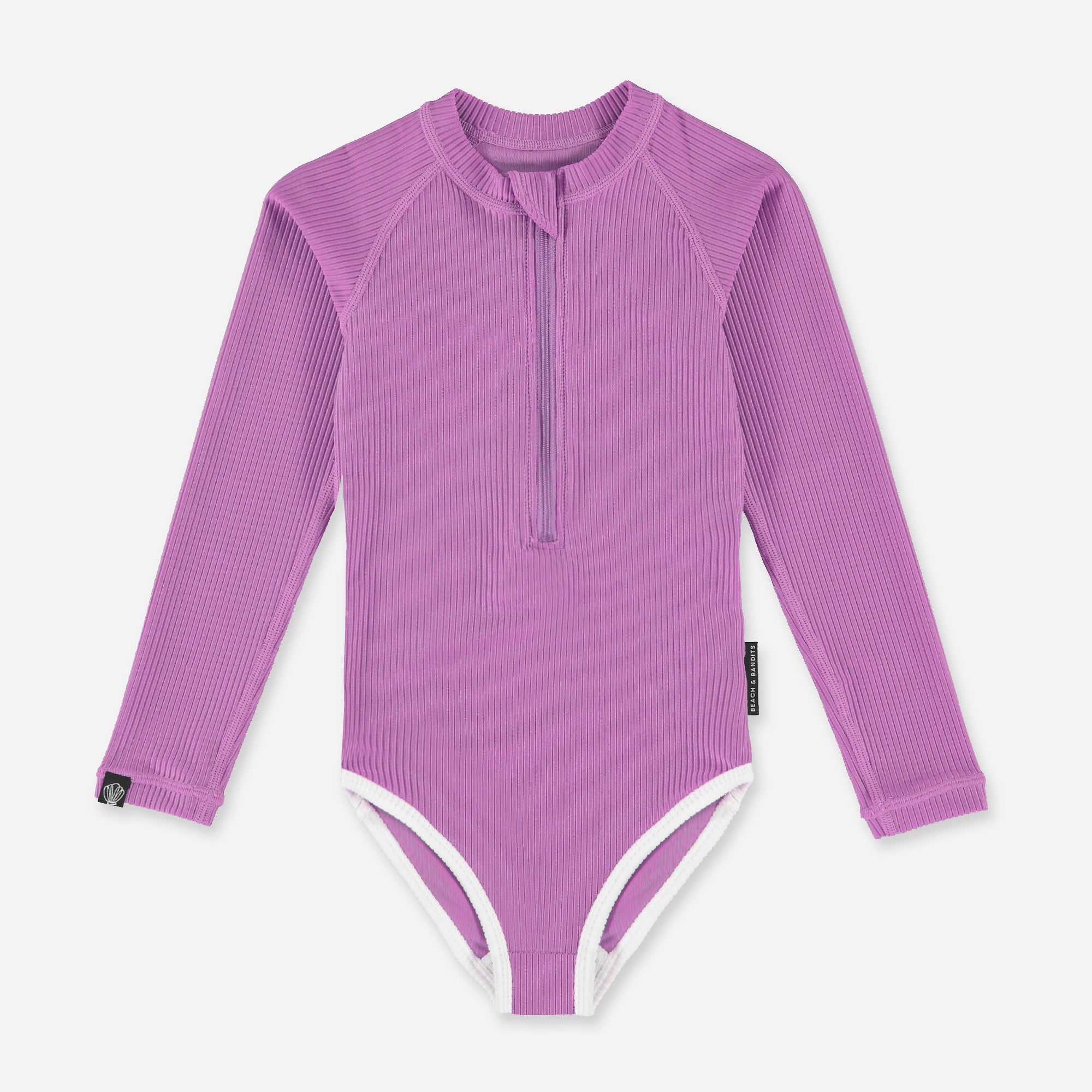 ORCHID RIBBED SUIT