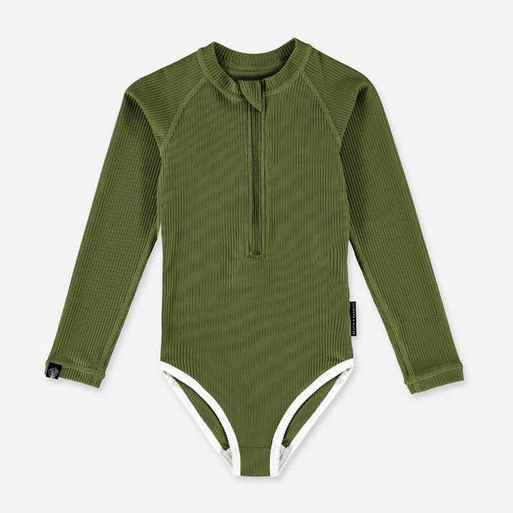Pesto Ribbed Suit