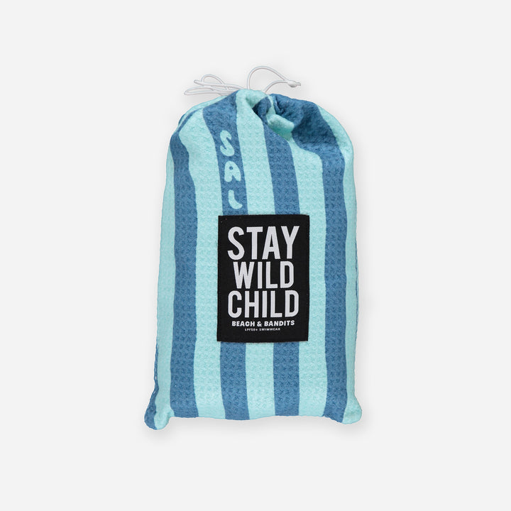 Poncho Salty Stripes