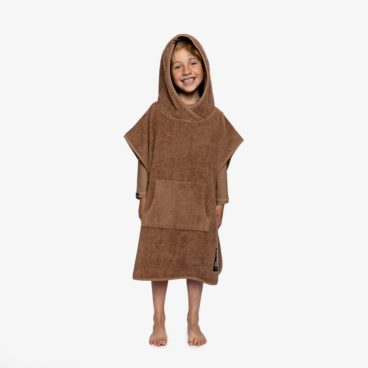 PONCHO CHOCOLATE (100% Organic Cotton)
