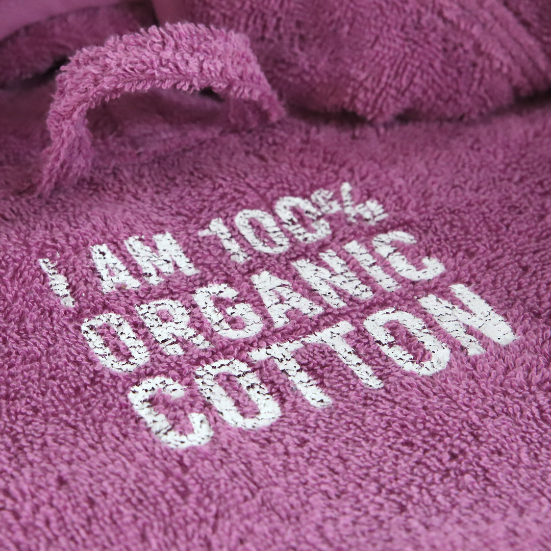 PONCHO ORCHID (100% Organic Cotton)