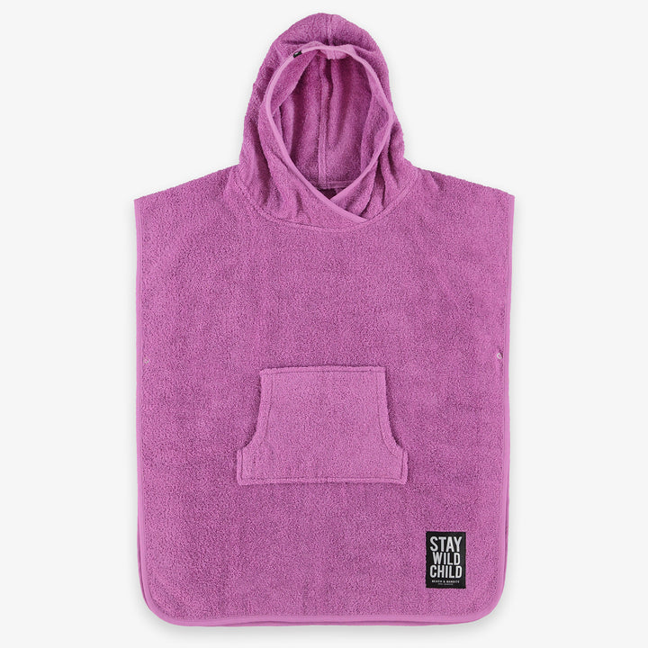 PONCHO ORCHID (100% Organic Cotton)