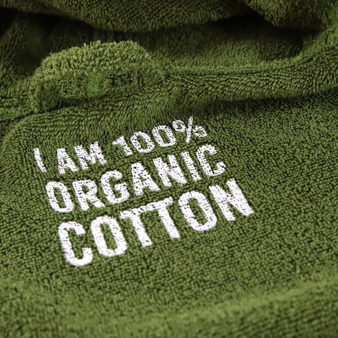 PONCHO PESTO (100% Organic Cotton)