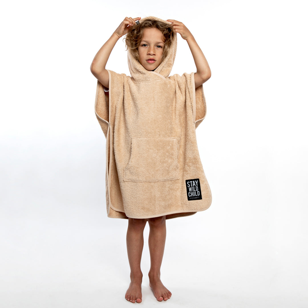Poncho Sand (100% Organic Cotton)