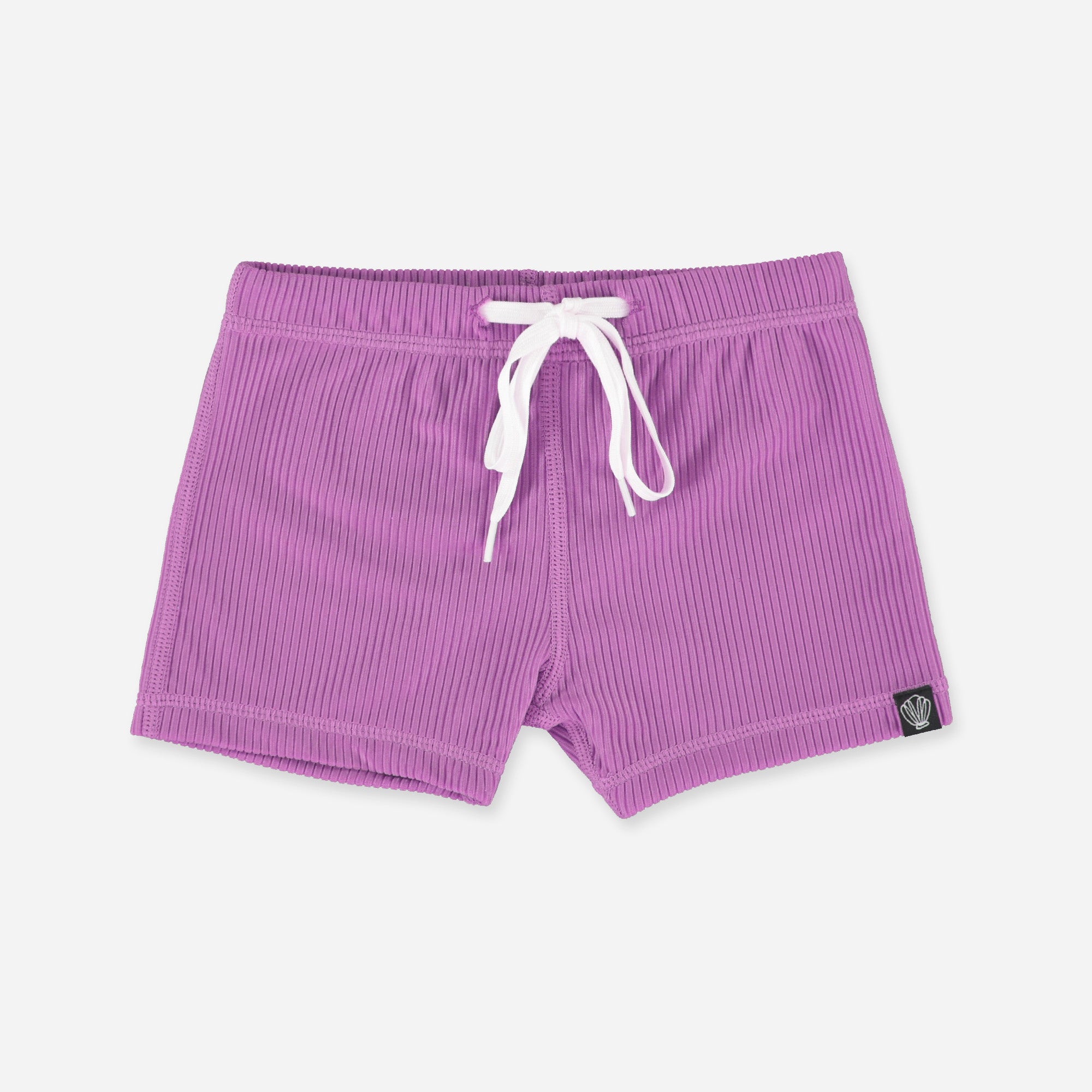 ORCHID RIBBED SWIMSHORT