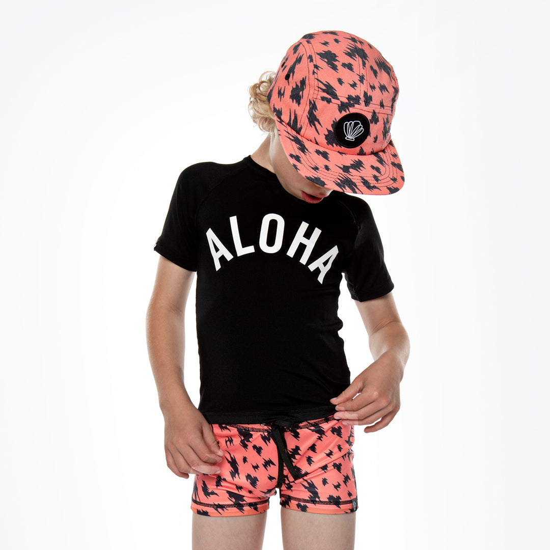 RED ELECTRIC SWIMSHORT