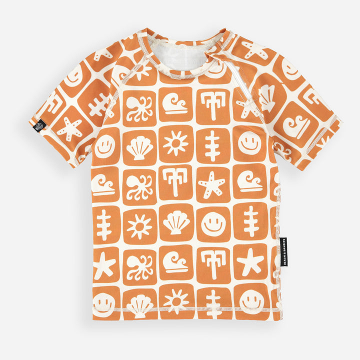 Sea Smiley Golden Tee