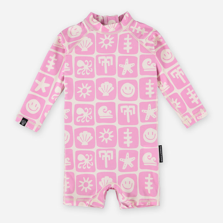 Sea Smiley Pink Baby