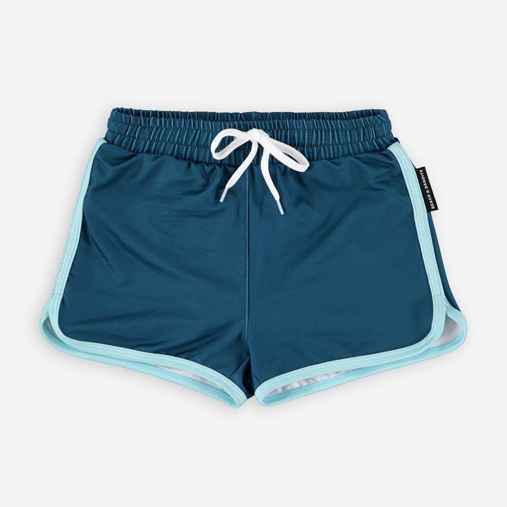 Shell Blue Swim Trunks
