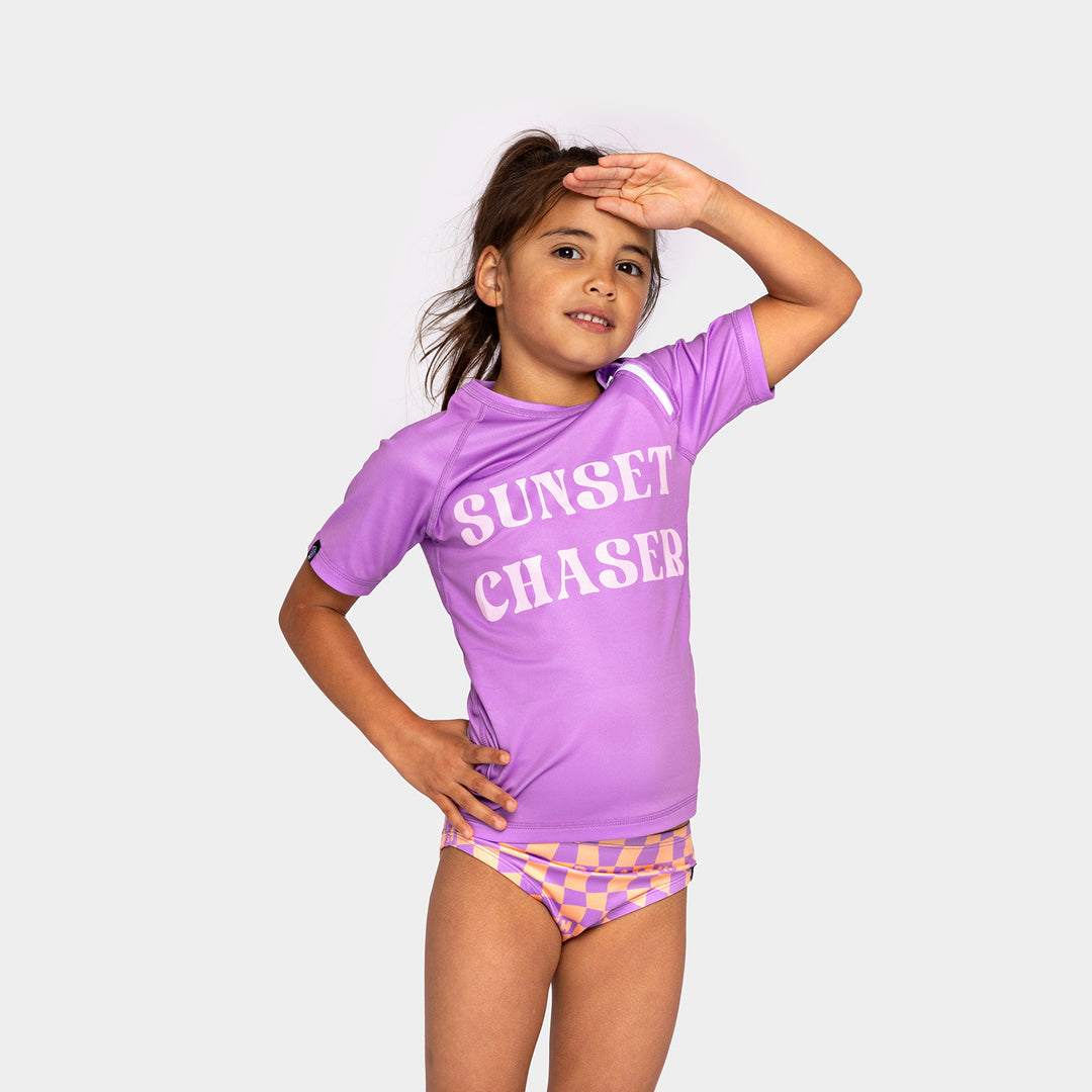 Checkered Beach Bikini Pant