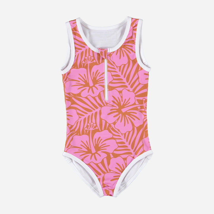 Hibiscus Pink Bathingsuit