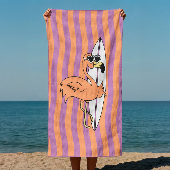 Flamazing Beach Towel