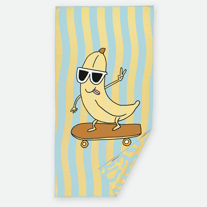 Let It Slide Beach Towel